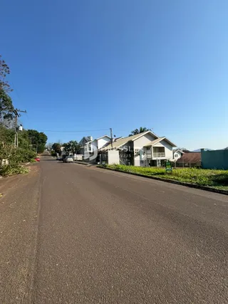 Vista da rua em Lajeado, Brasil.