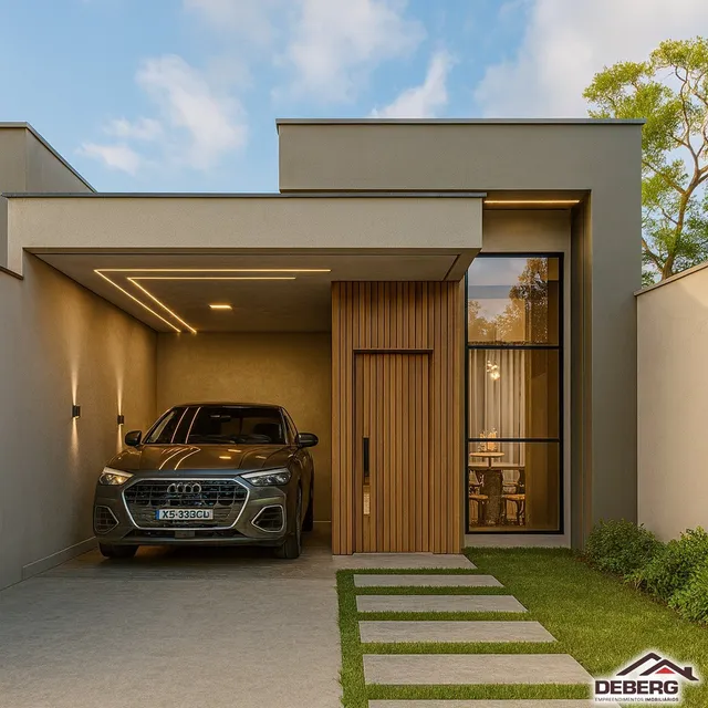 Casa geminada com 2 dormitórios