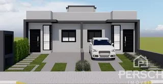 Casa geminada com 2 dormitórios