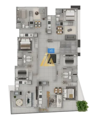 Apartamento com 1 dormitório, foto 6