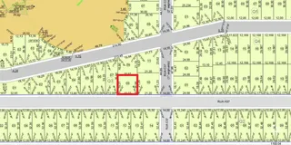 Mapa cadastral de uma propriedade na Rua H37 em Lajeado, Brasil.