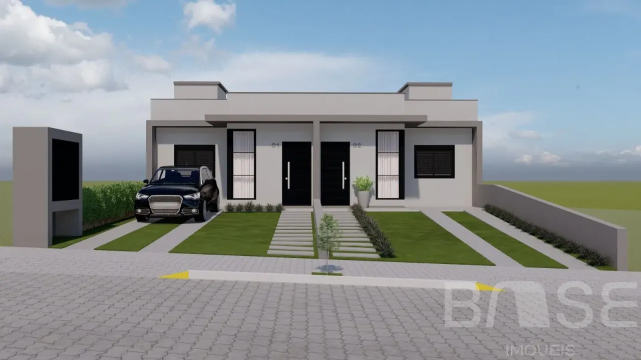 Casa geminada com 2 dormitórios, foto 1