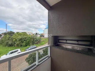 Vista da fachada de um imóvel em Lajeado, Brasil.