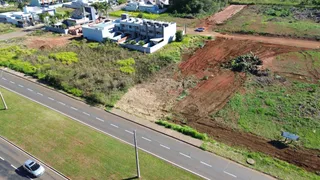 Vista aérea da propriedade e da área circundante em Lajeado, Brasil.