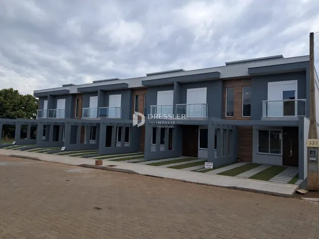 Fachada de um prédio residencial em Lajeado, Brasil.