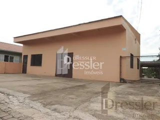 Fachada de uma residência em Lajeado, Brasil.