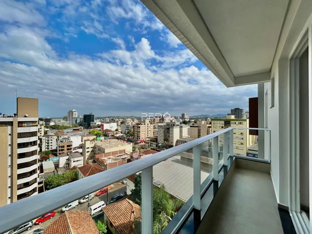 Vista panorâmica da cidade de Lajeado, Brasil, vista da varanda.