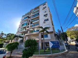 Fachada de um prédio residencial em Lajeado, Brasil.