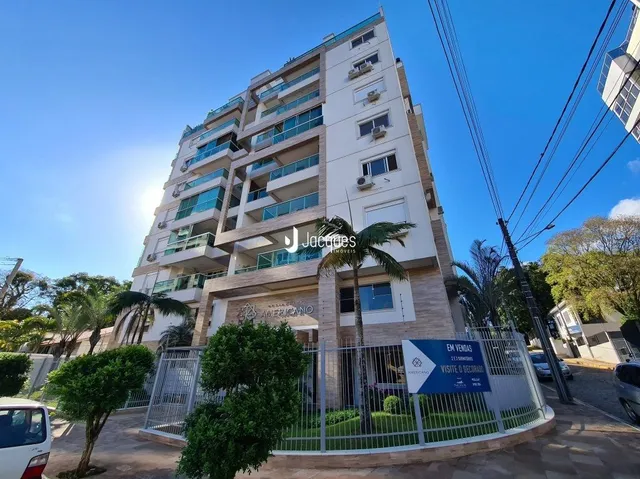 Fachada de um prédio residencial em Lajeado, Brasil.