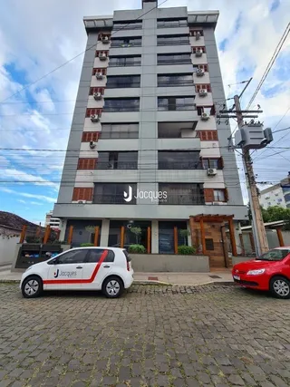 Fachada de um prédio residencial em Lajeado, Brasil.