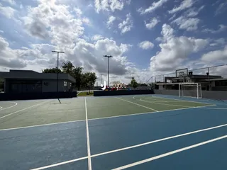 Foto de uma quadra esportiva externa em Lajeado.