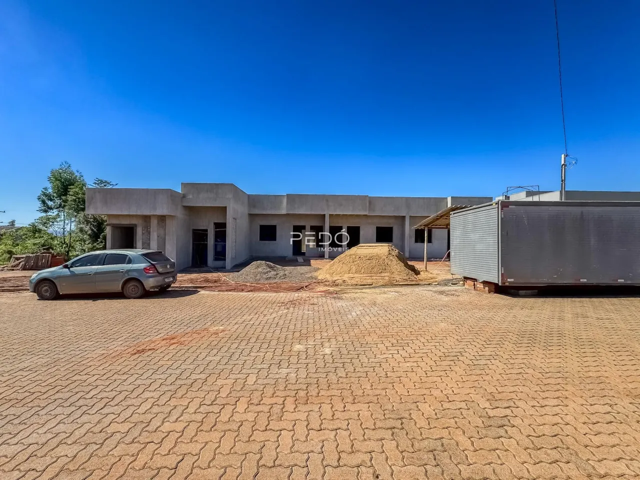 Vista externa de uma construção residencial em Lajeado, Brasil.