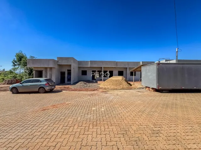 Vista externa de uma construção residencial em Lajeado, Brasil.