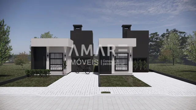 Casa geminada com 2 dormitórios