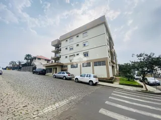 Fachada de um prédio residencial em Lajeado, Brasil.