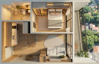 Apartamento com 1 dormitório, foto 11