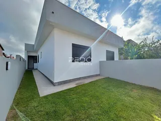 Fachada externa de uma residência moderna em Lajeado.