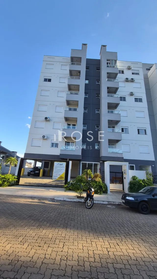 Fachada de um prédio residencial em Lajeado, Brasil.