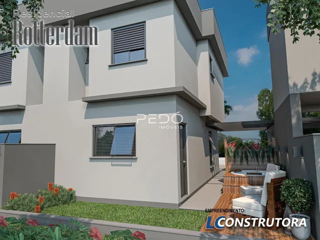 Fachada de um prédio residencial em Lajeado, Brasil.