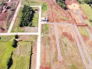 Vista aérea de um terreno rural em Lajeado, Brasil.