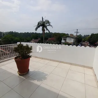 Vista da varanda de uma propriedade em Lajeado, Brasil.