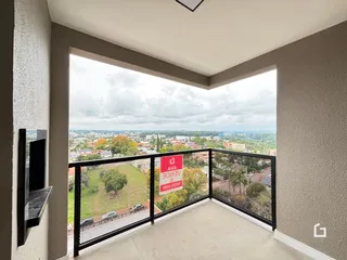 Vista panorâmica da cidade de Lajeado vista de um terraço.