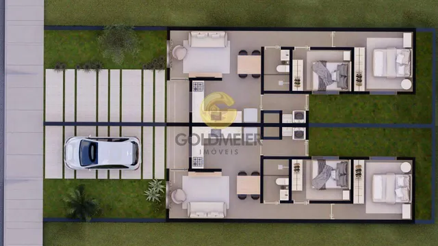 Casa com 2 dormitórios, foto 2