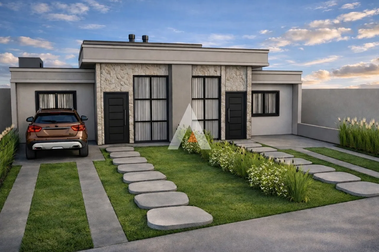Casa geminada com 2 dormitórios, foto 1