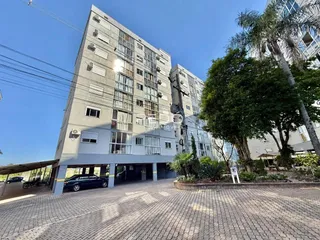Fachada de um prédio residencial em Lajeado, Brasil.