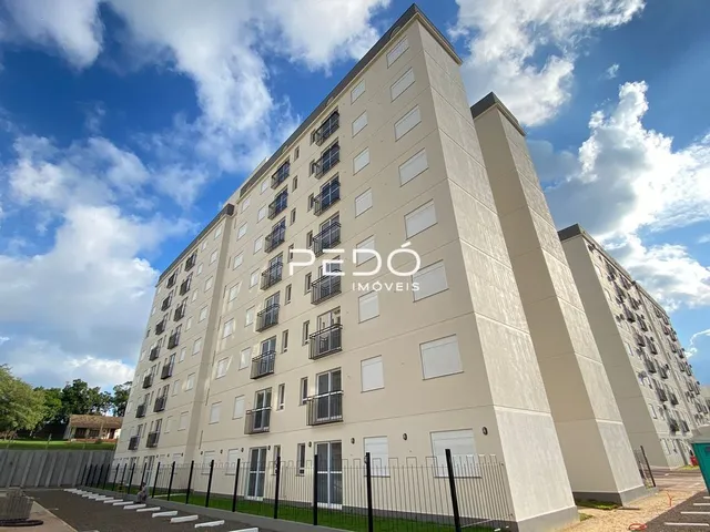 Fachada de um prédio residencial em Lajeado, Brasil.