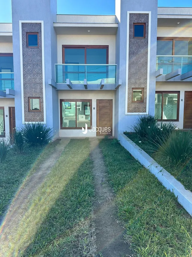 Fachada de um imóvel residencial em Lajeado, Brasil.