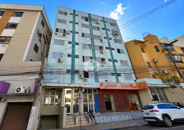 Fachada de um prédio residencial em Lajeado, Brasil.