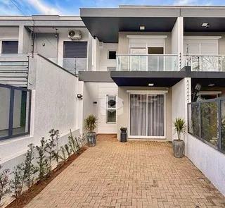 Fachada de um imóvel residencial em Lajeado, Brasil.