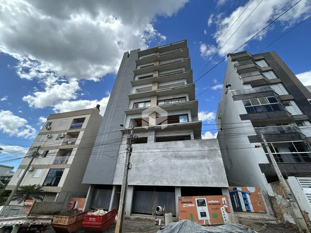 Fachada de um prédio residencial em Lajeado, Brasil.