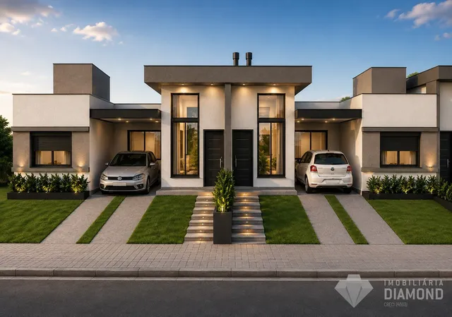 Casa geminada com 2 dormitórios