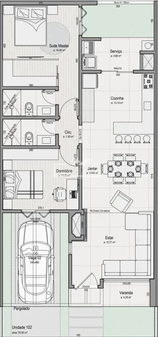 Casa geminada com 2 dormitórios, foto 18