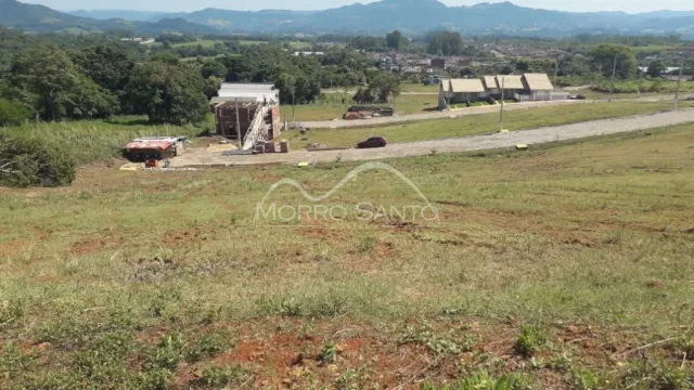 Vista de uma área de campo aberto em Lajeado, Brasil.