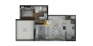 Apartamento com 2 dormitórios, foto 5