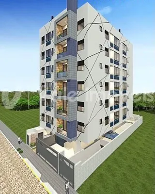 Fachada de um prédio residencial em Lajeado, Brasil.