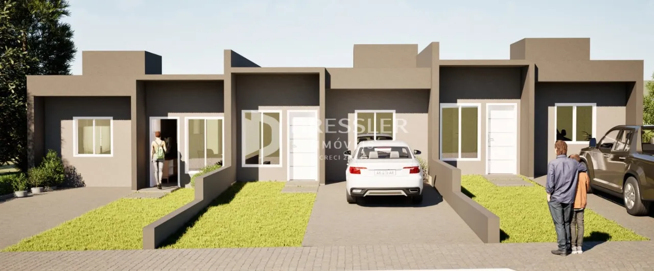 Casa geminada com 2 dormitórios, foto 1