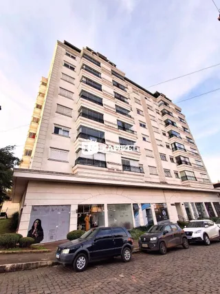 Foto da fachada de um prédio residencial em Lajeado, Brasil.