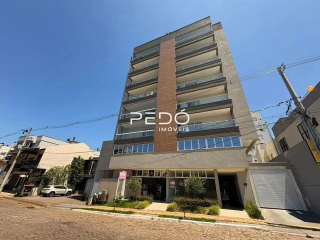 Fachada de um prédio residencial em Lajeado, Brasil.