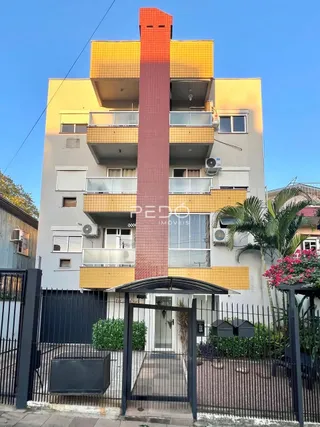 Fachada de um prédio residencial em Lajeado, Brasil.