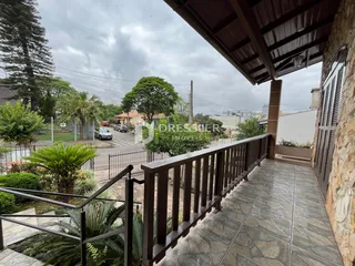 Vista da varanda de uma propriedade em Lajeado, Brasil.