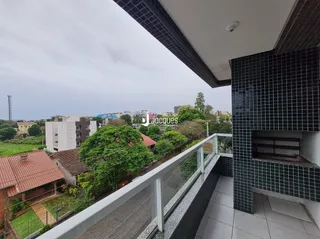 Vista da varanda de um imóvel em Lajeado, Brasil.