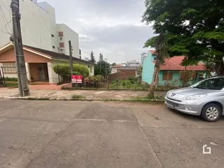 Vista da fachada de uma residência em Lajeado, Brasil.