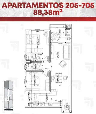 Apartamento com 2 dormitórios, foto 6