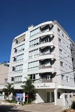 Fachada de um prédio residencial em Lajeado, Brasil.