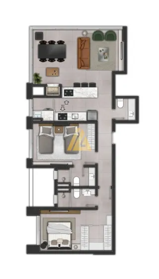 Apartamento com 2 dormitórios, foto 20
