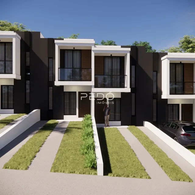Fachada de um imóvel residencial em Lajeado, Brasil.
